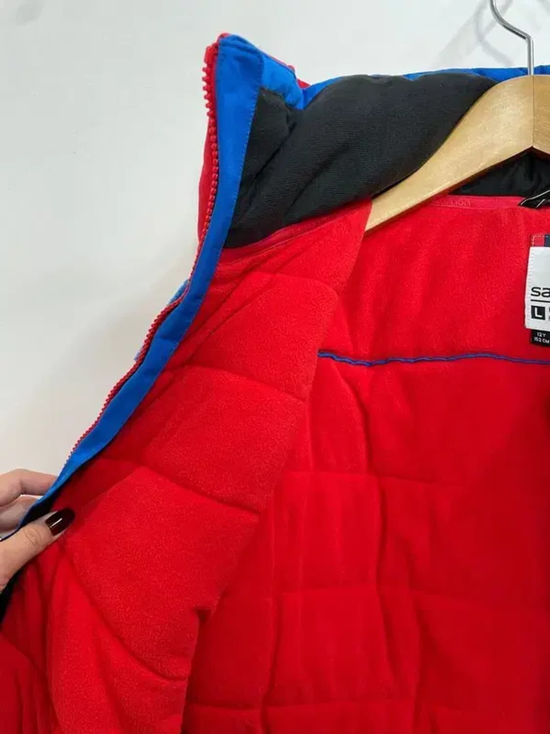 새상품 12y 살로몬 바람막이 자켓 라지 여성 아동 내피있음 상품이미지7