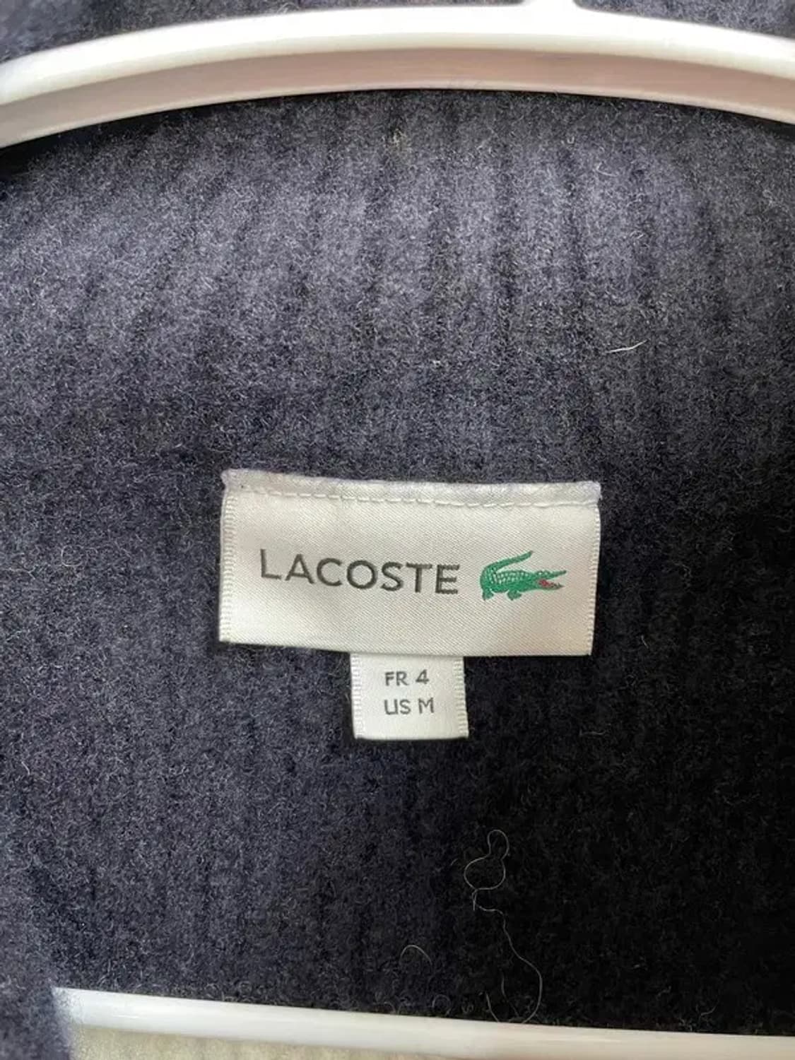 100 라코스테 반집업 카라 풀오버 니트 집업 상품이미지5