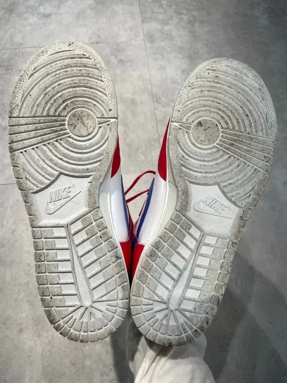 275 나이키 덩크 하이 유니버시티 레드 게임로얄 새상품급 상품이미지10