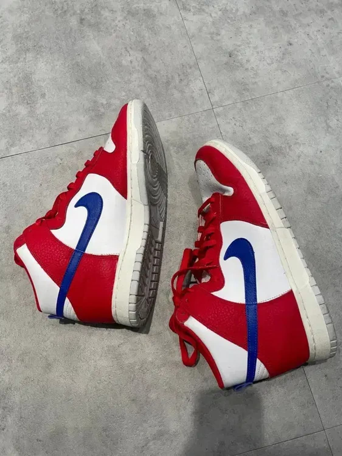 275 나이키 덩크 하이 유니버시티 레드 게임로얄 새상품급 상품이미지2