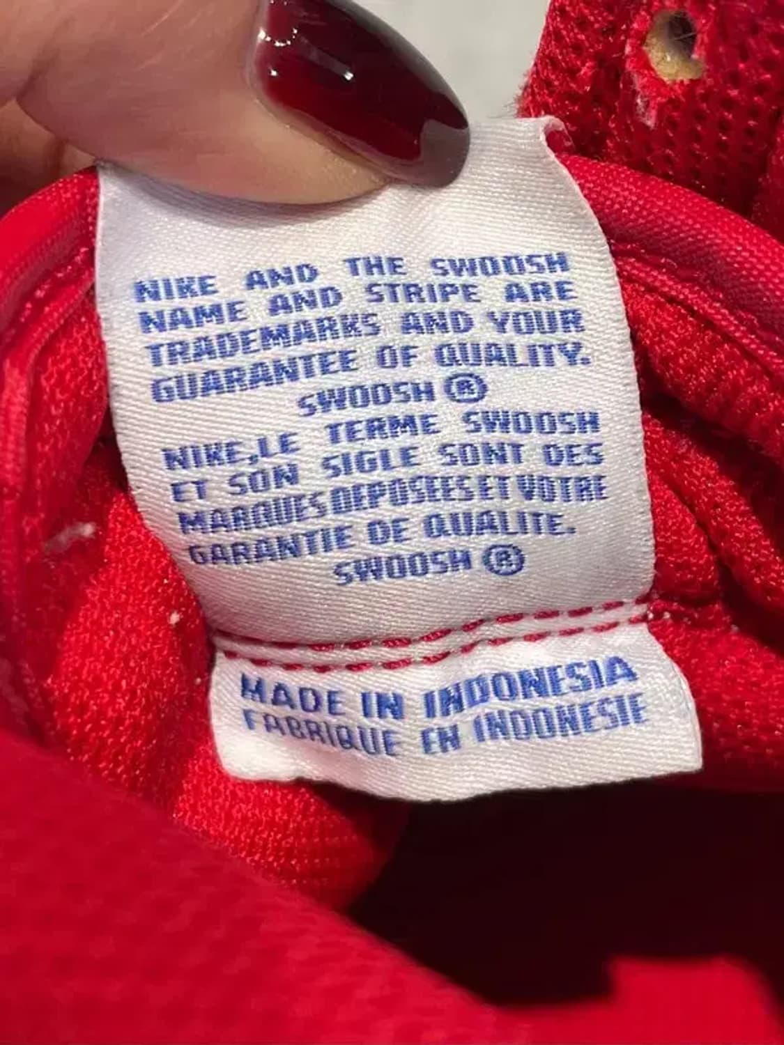 275 나이키 덩크 하이 유니버시티 레드 게임로얄 새상품급 상품이미지6