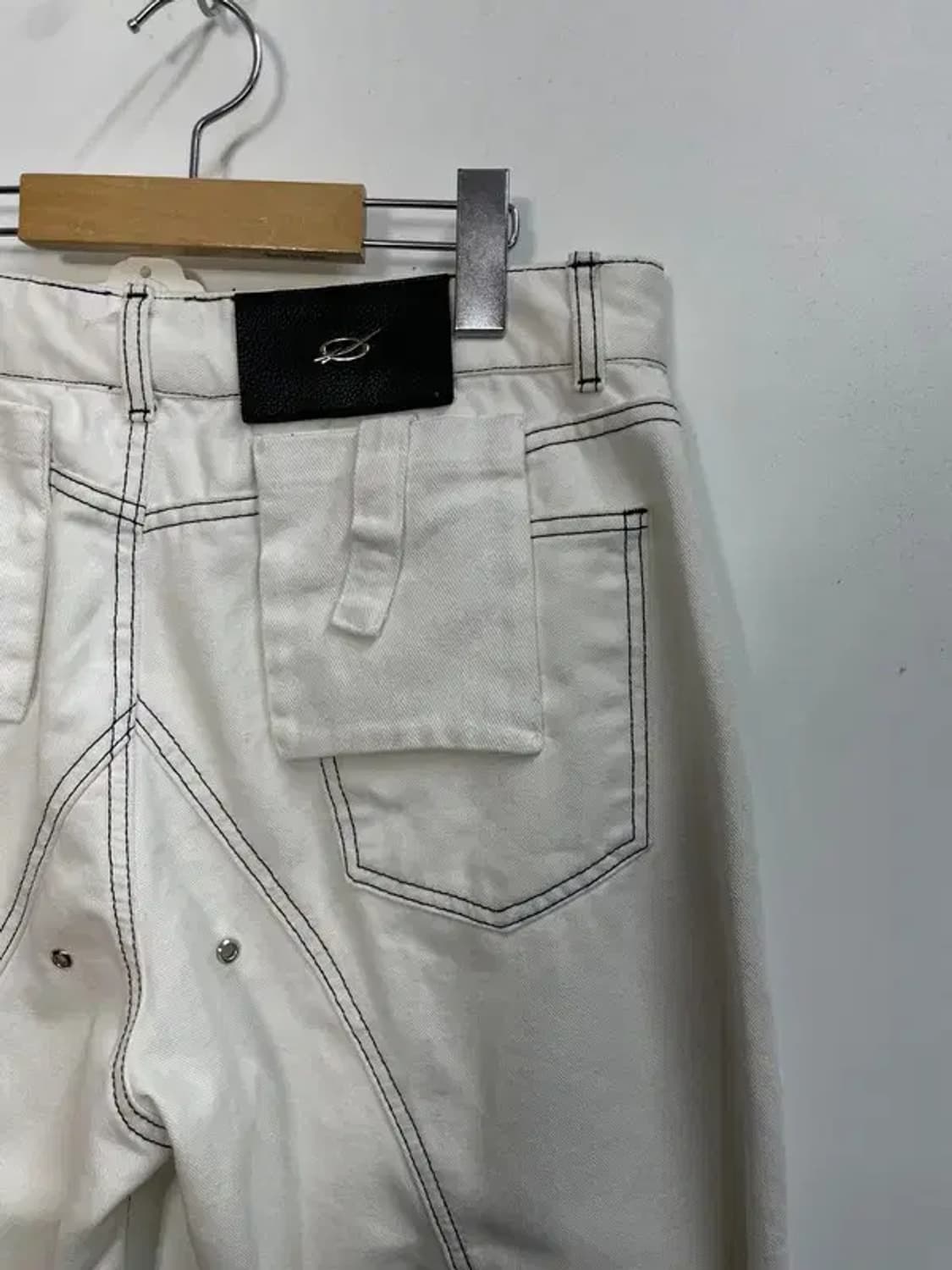 XL 51퍼센트 터널 라이닝 트라우저 데님 화이트 상품이미지10