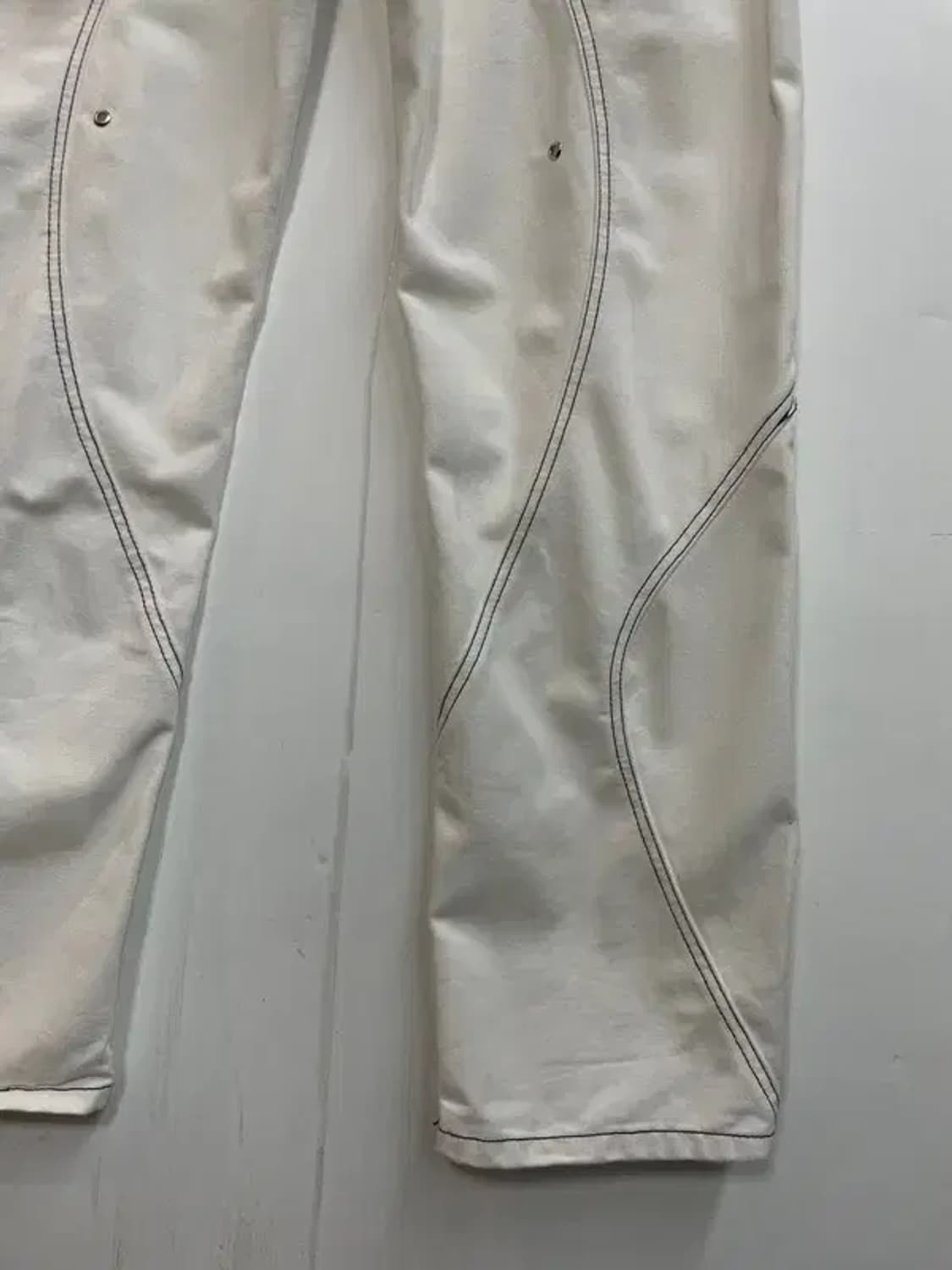 XL 51퍼센트 터널 라이닝 트라우저 데님 화이트 상품이미지9