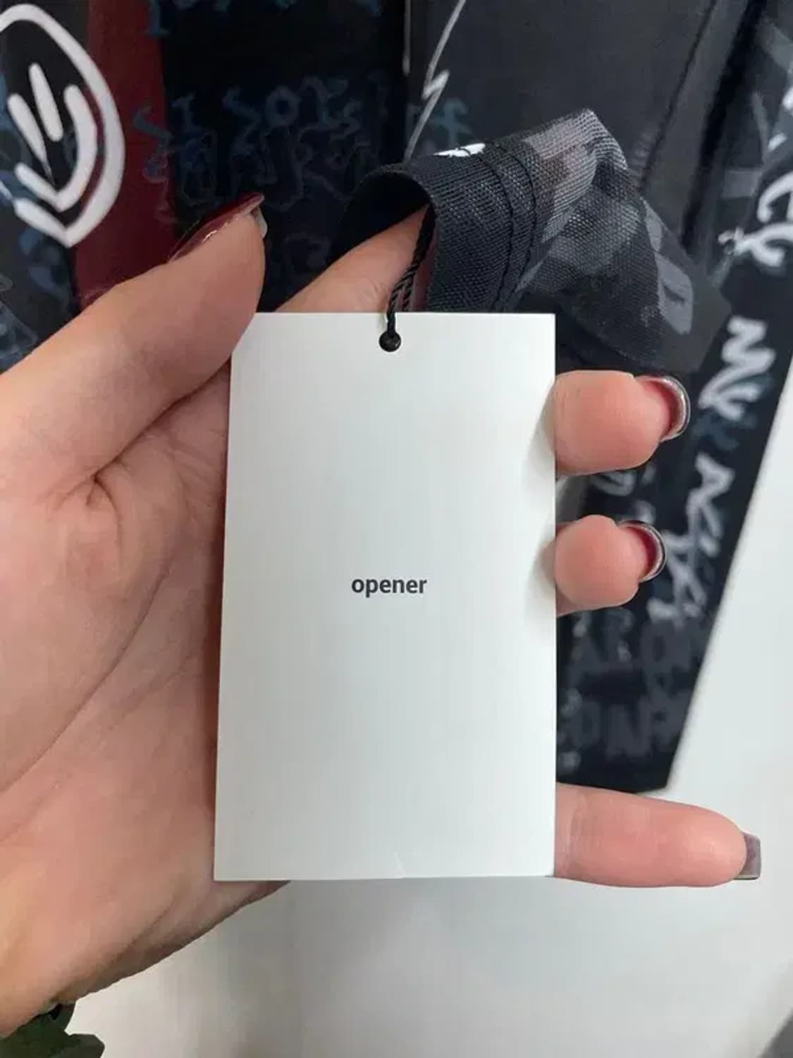 새상품 미디움 FINE CHAOS 매쉬 탑 블랙 상품이미지5