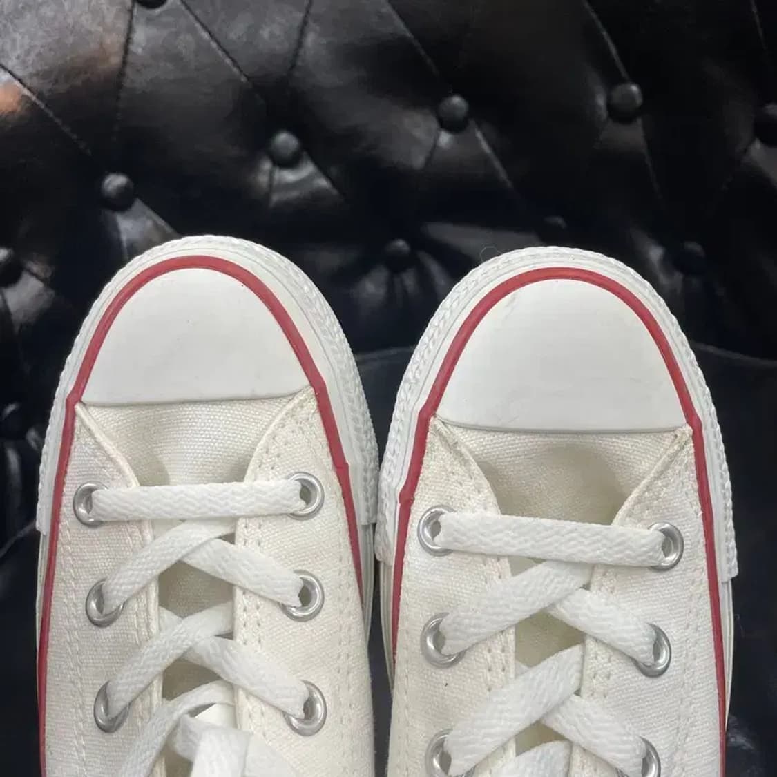 225 컨버스 올스타 청키라인 OX 화이트 스니커즈 상품이미지2