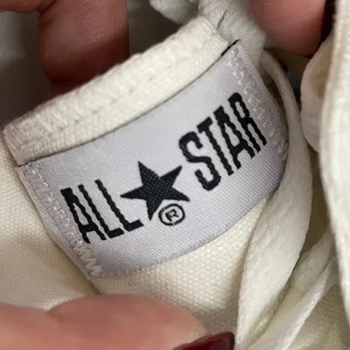 225 컨버스 올스타 청키라인 OX 화이트 스니커즈 상품이미지5