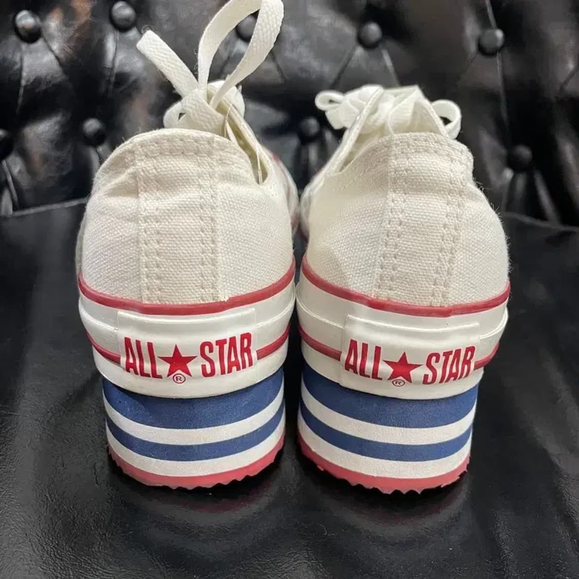 225 컨버스 올스타 청키라인 OX 화이트 스니커즈 상품이미지8