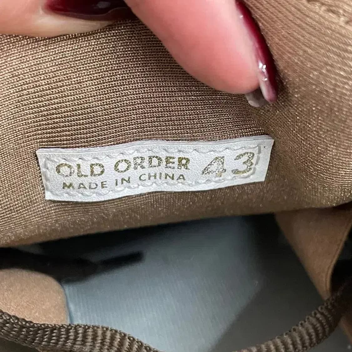 새상품 270 올드 오더 스케이터 001 스니커즈 모카 상품이미지7