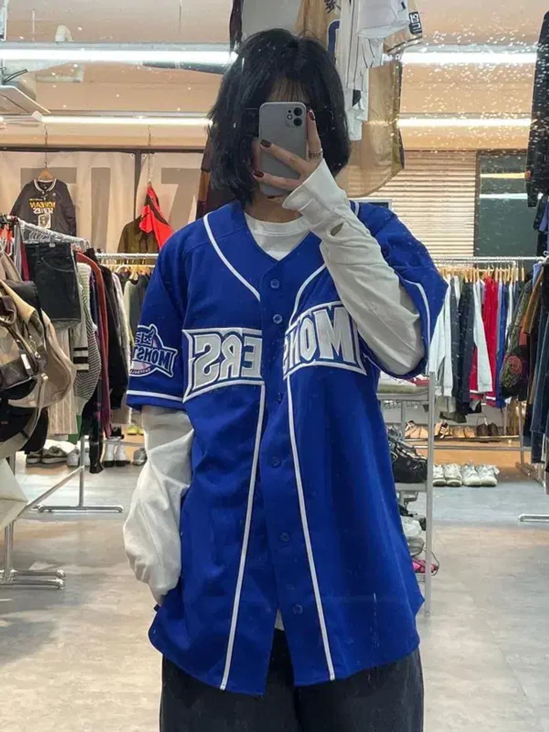 최강야구 몬스터즈 유니폼 블루 정근우 상품이미지1