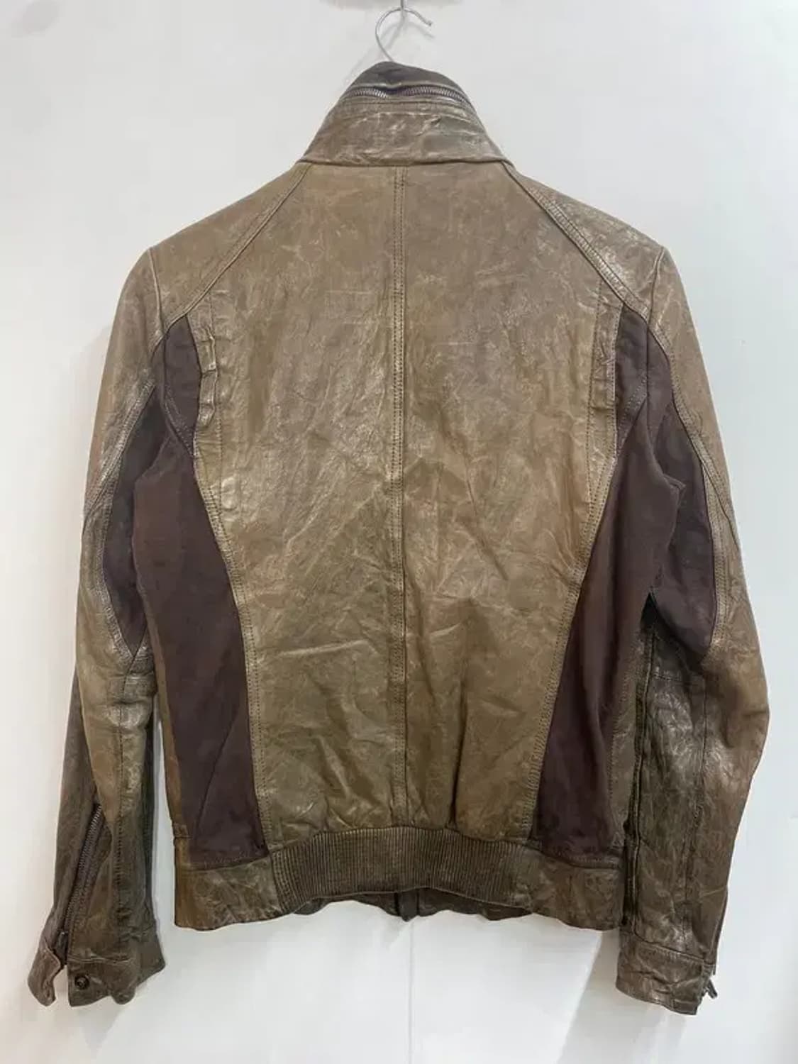 95 솔리드옴므 양가죽 올드 레더 가죽점퍼 상품이미지9