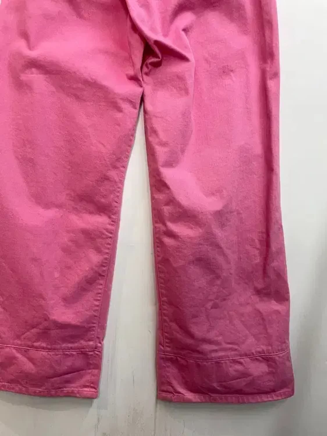 30 라프시몬스 21aw 핑크 와이드 워크팬츠 바지 상품이미지10