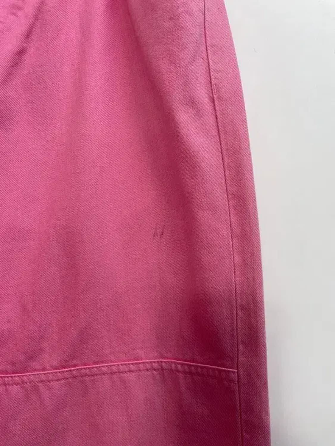 30 라프시몬스 21aw 핑크 와이드 워크팬츠 바지 상품이미지5