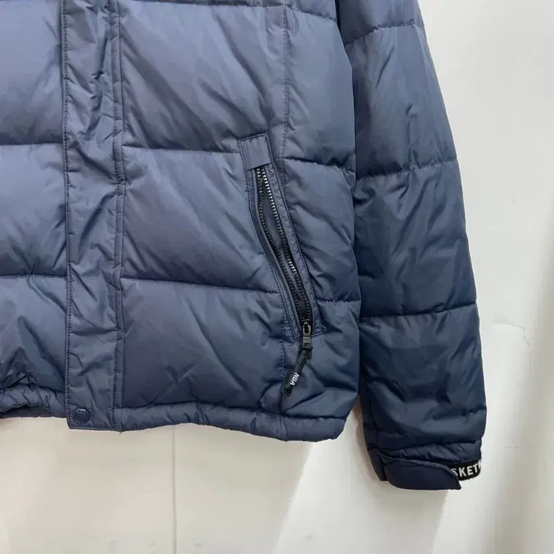 스몰 nba 블랙패치 다운패딩 점퍼 상품이미지3