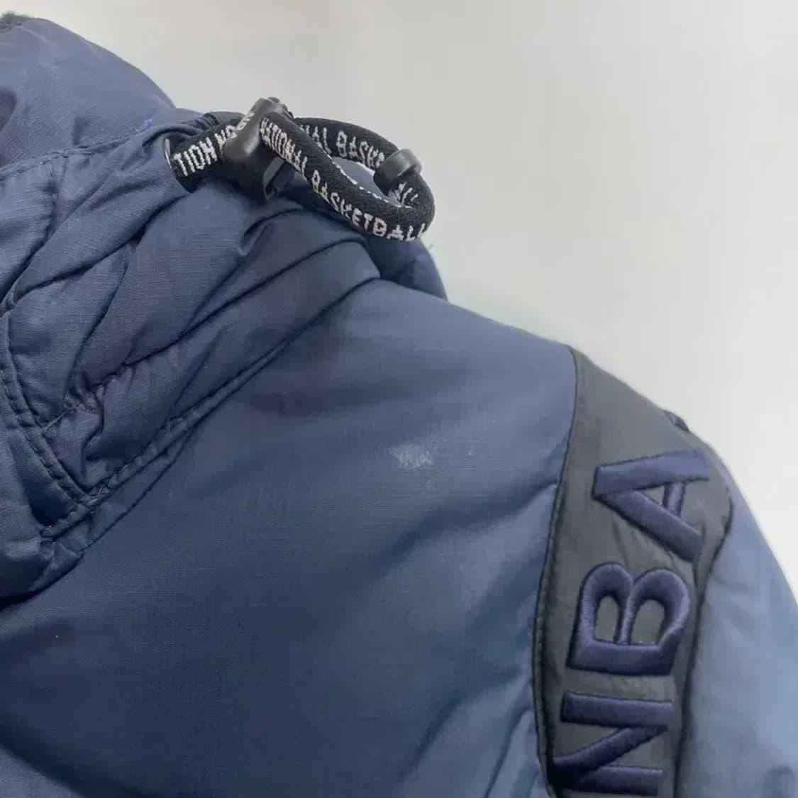스몰 nba 블랙패치 다운패딩 점퍼 상품이미지5