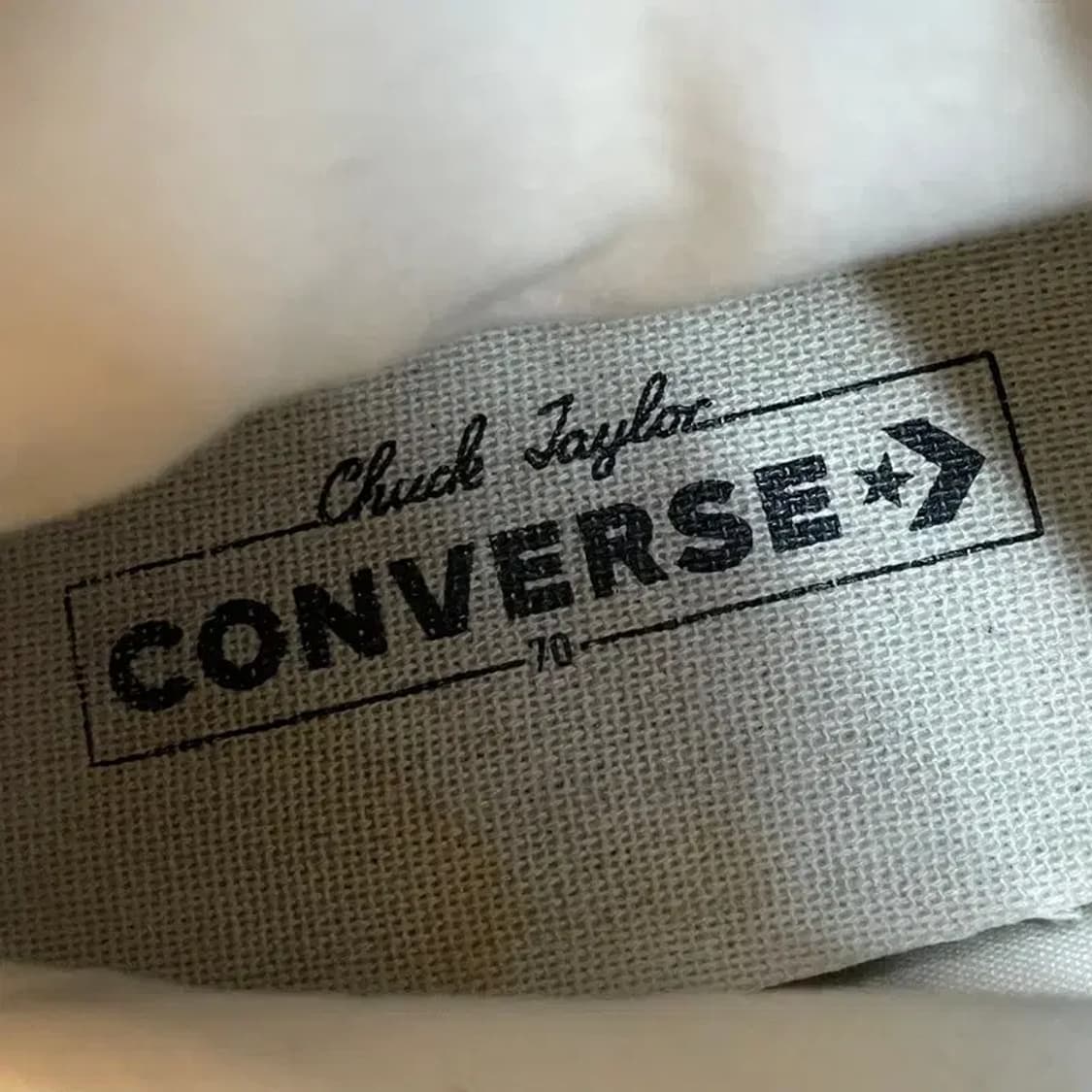 270 컨버스 척70 에글렛 블랙 하이탑 스니커즈 상품이미지5