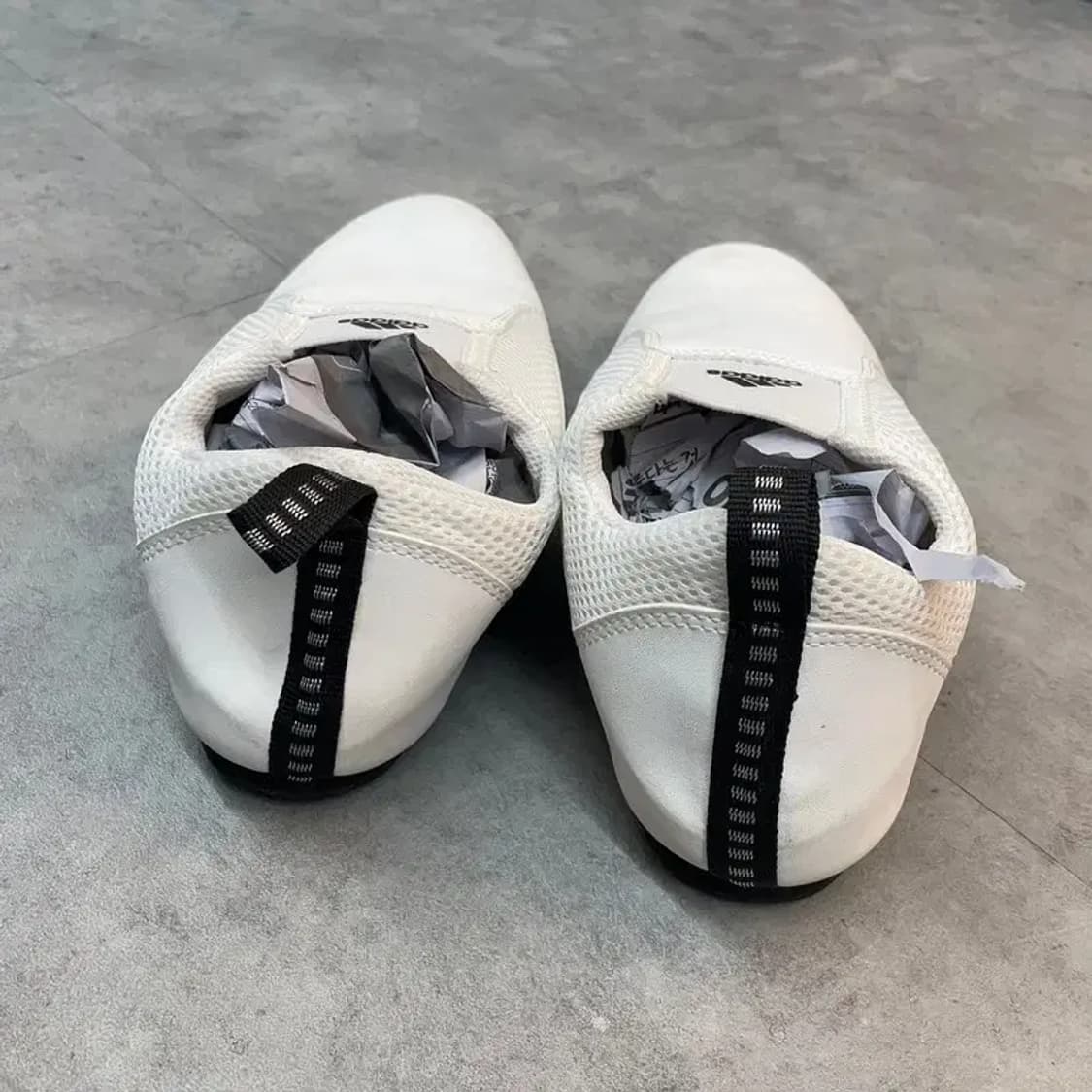 260  아디다스 태권도화 콘테스탄트 프로 화이트블랙 줄넘기화 상품이미지7