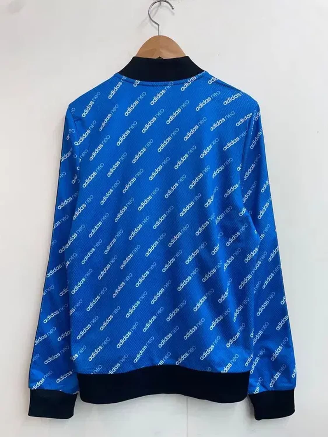 라지 아디다스 네오 캐주얼 트랙 재킷 블루 상품이미지8