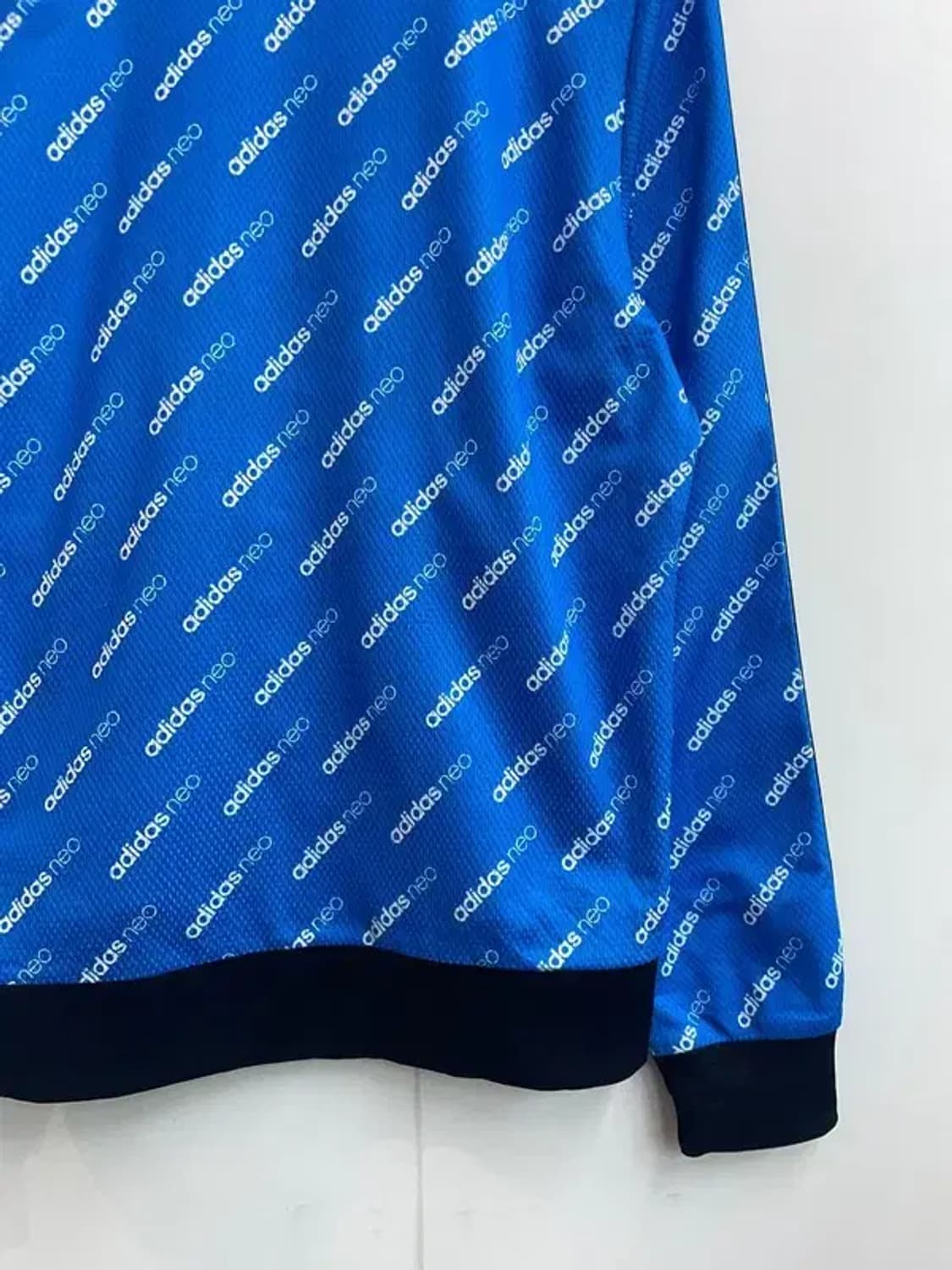 라지 아디다스 네오 캐주얼 트랙 재킷 블루 상품이미지9