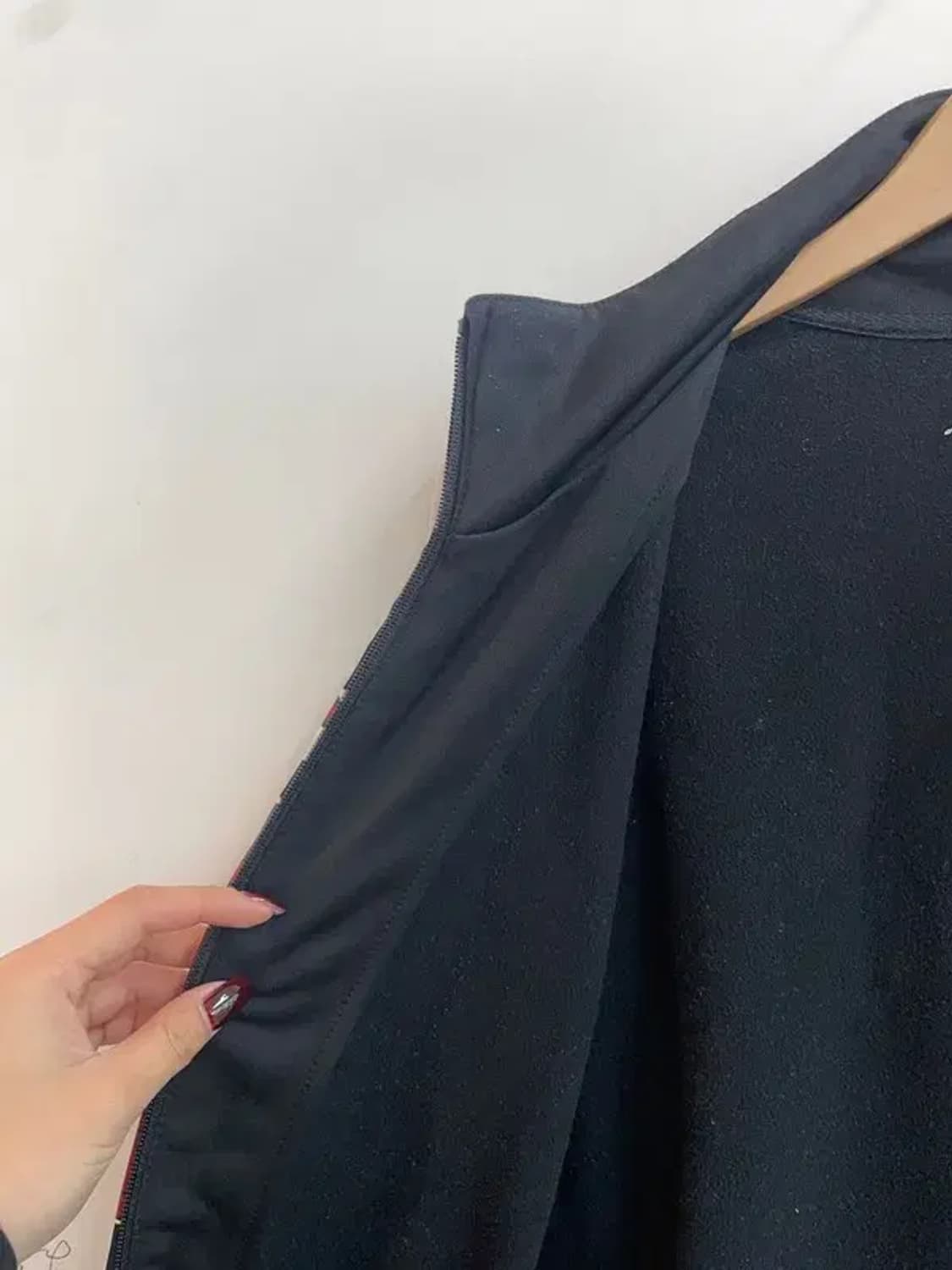 라지 NBA 시카고 불스 라글란 배색 트랙탑 트레이닝 집업 상품이미지6