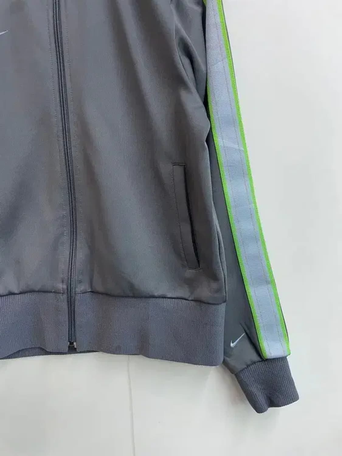 미디움 나이키 삼선 사이드라인 져지 집업 상품이미지3