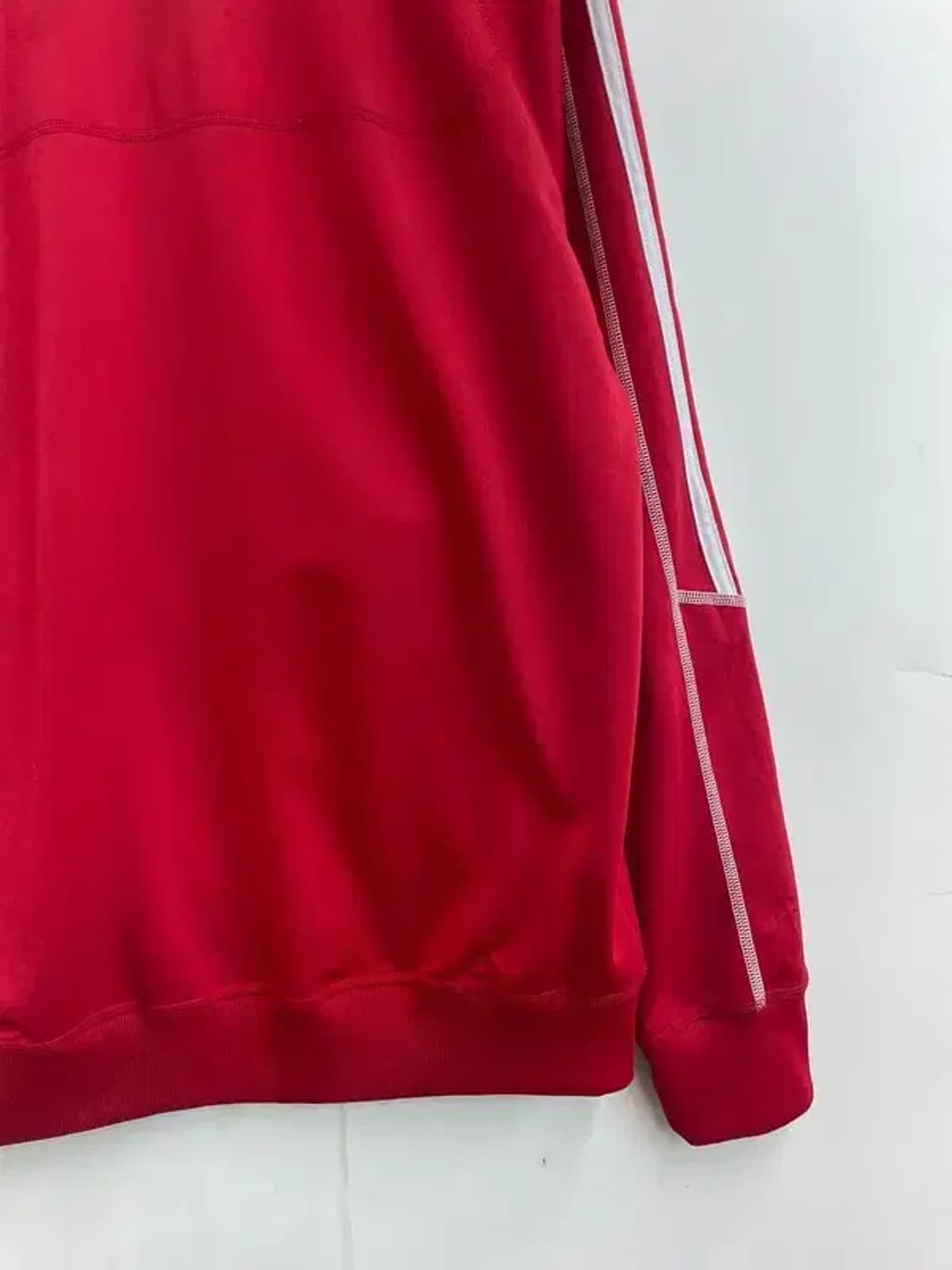 미디움 아디다스 삼선 코치 트레이닝탑 져지 레드 상품이미지10