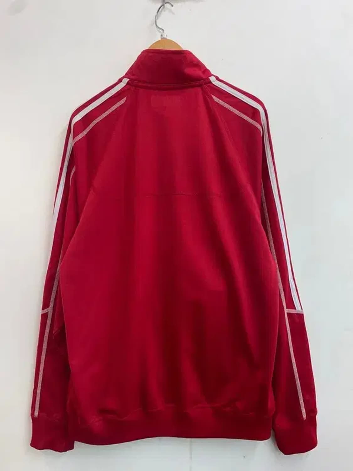 미디움 아디다스 삼선 코치 트레이닝탑 져지 레드 상품이미지9