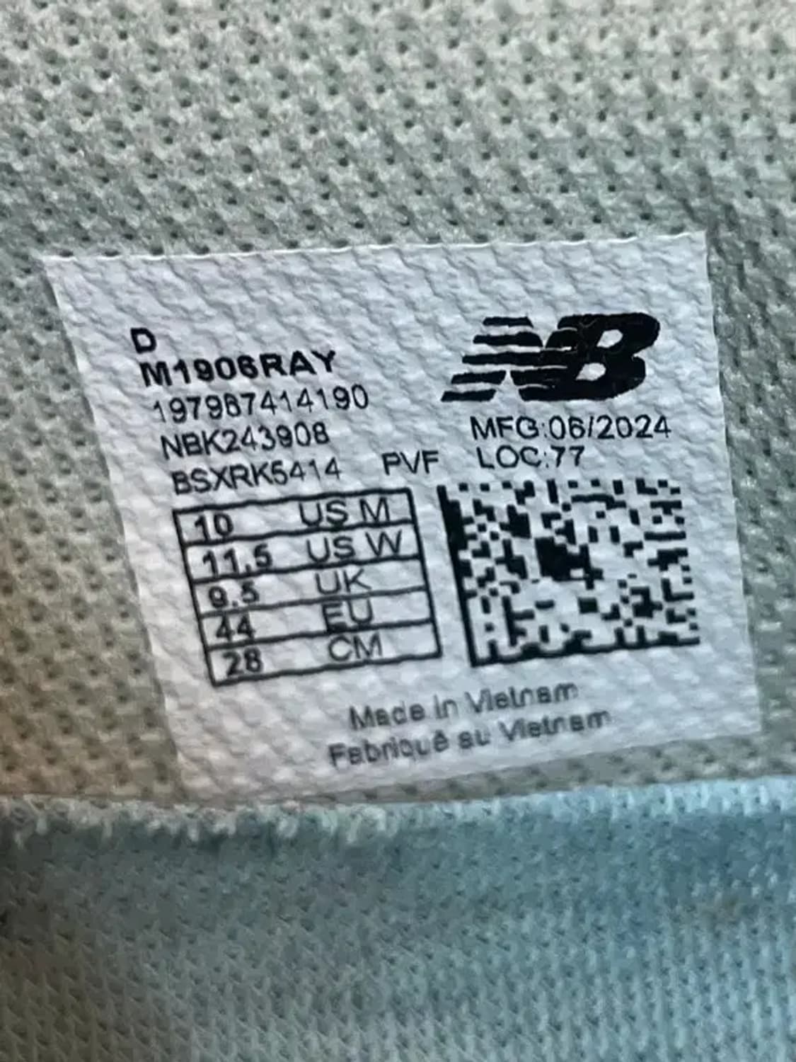 280 뉴발란스 x 케일 1906R 플로팅 블루 미사용급 컨디션 상품이미지7