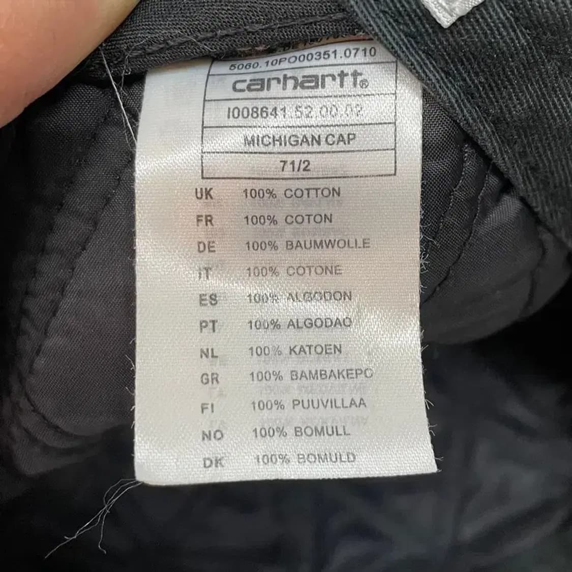 OS 빈티지 칼하트 누빔 야구모자 볼캡 상품이미지8
