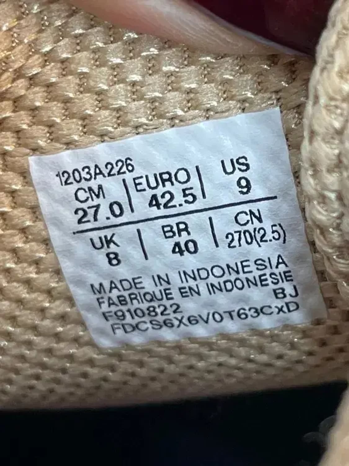 270 아식스 x 아페쎄 콜라보 젤소노마 15-50 스니커즈 상품이미지6