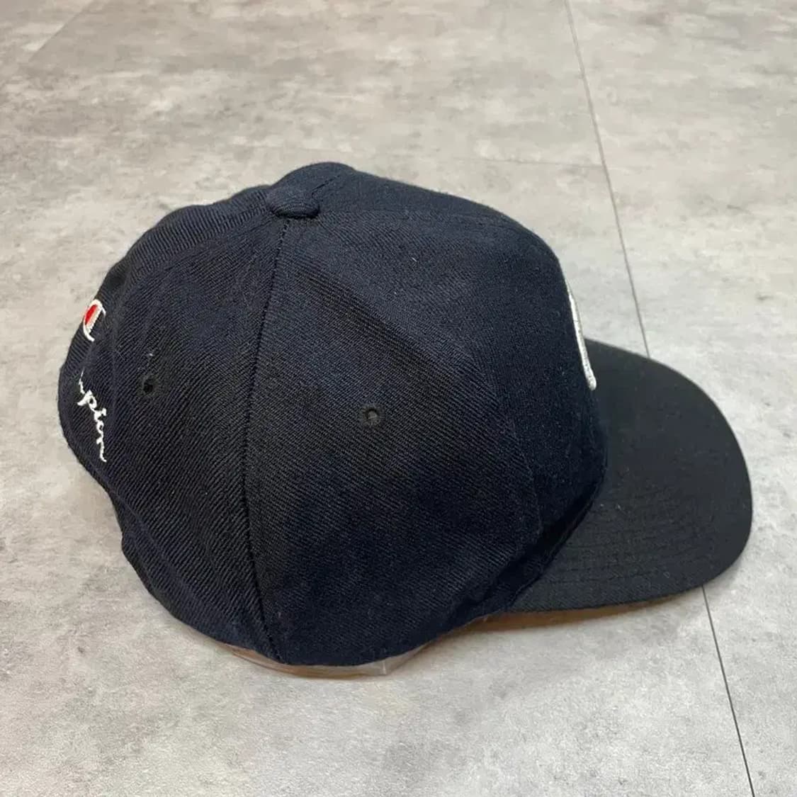 OS 챔피온 빅 C 로고 스냅백 블랙 상품이미지4