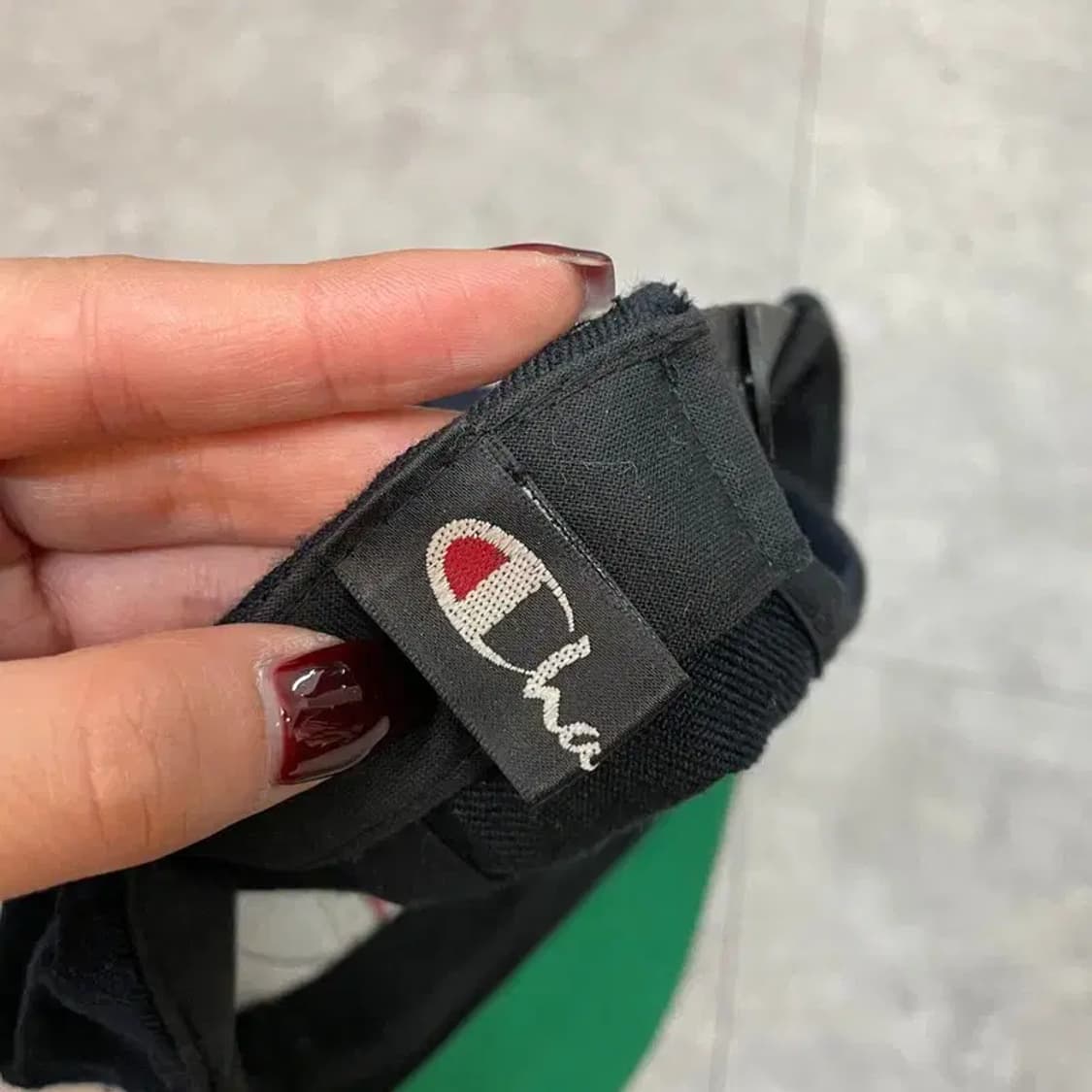 OS 챔피온 빅 C 로고 스냅백 블랙 상품이미지7