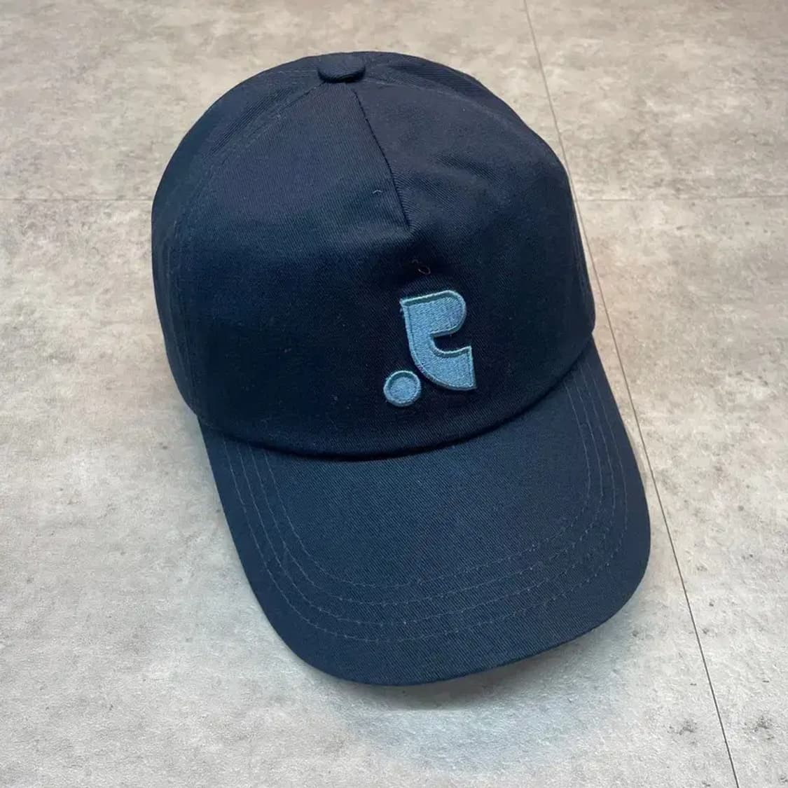 OS 새상품 레스트앤레크레이션 로고 코튼 볼캡 네이비 상품이미지2