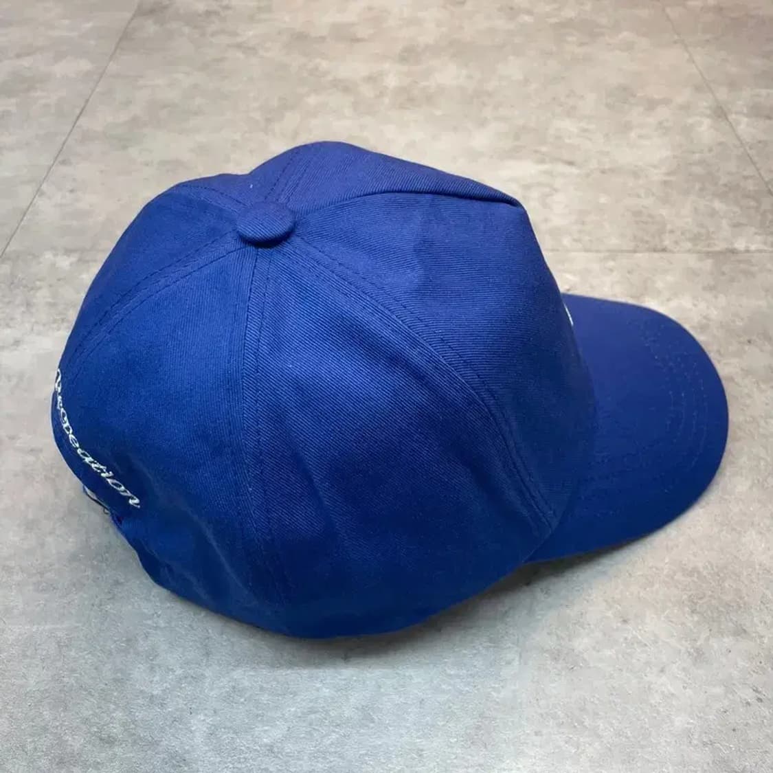 OS 새상품 레스트앤레크레이션 로고 코튼 볼캡 블루 상품이미지4