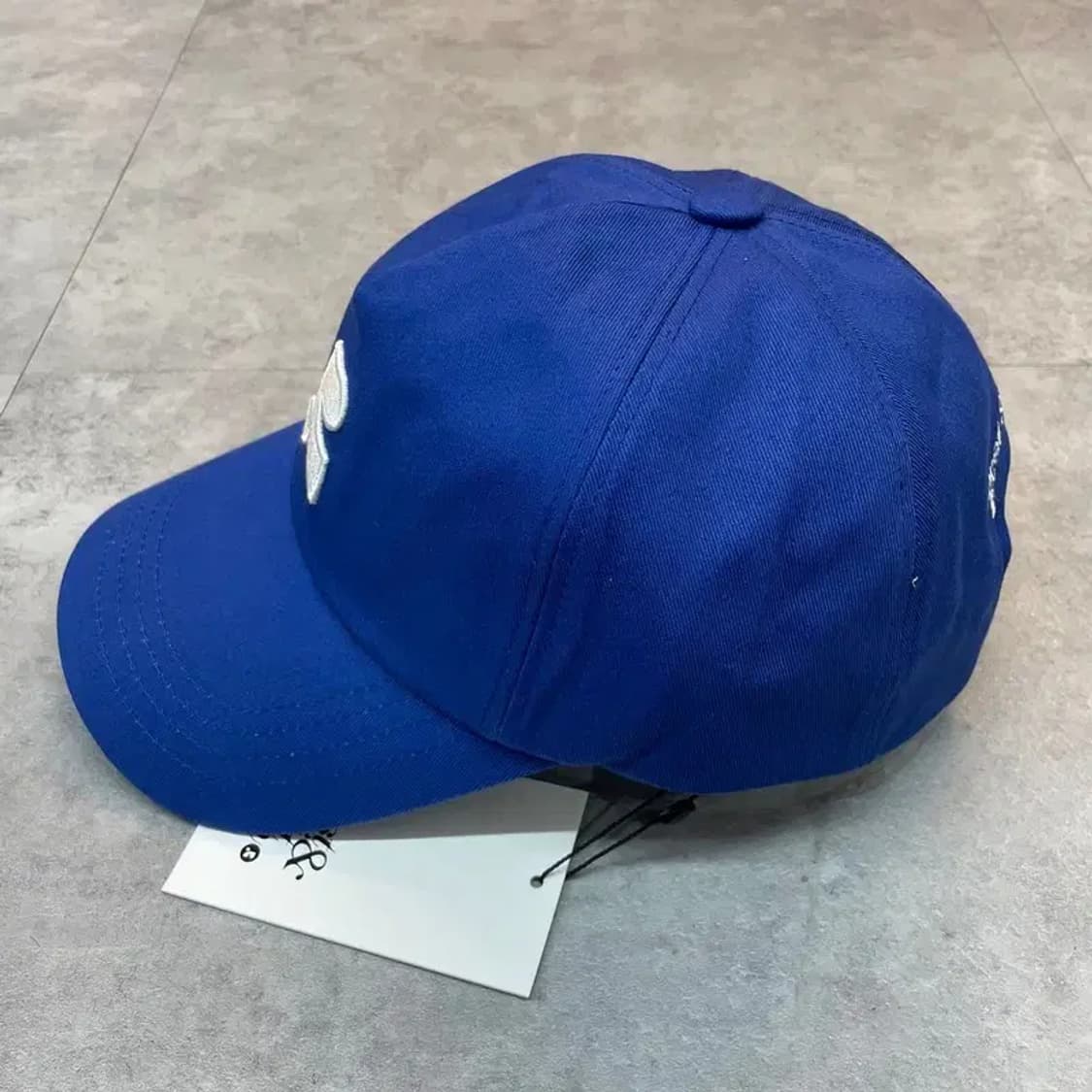 OS 새상품 레스트앤레크레이션 로고 코튼 볼캡 블루 상품이미지5