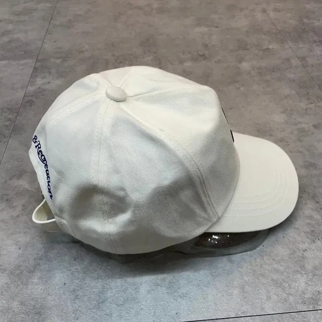 OS 새상품 레스트앤레크레이션 로고 코튼 볼캡 화이트 상품이미지4