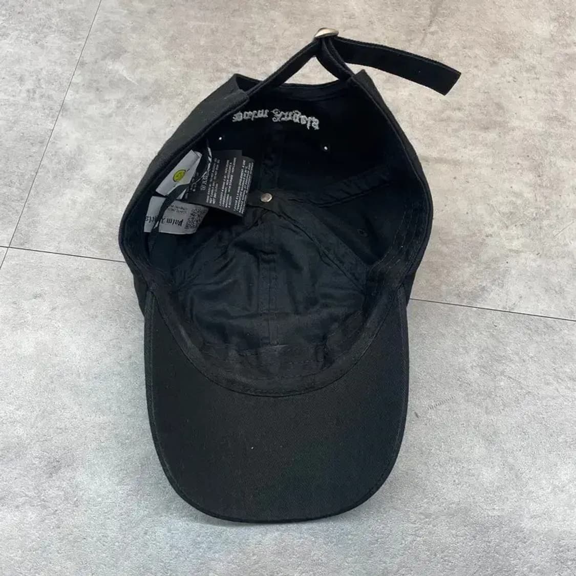 OS 팜 엔젤스 Palm Angels 버닝 헤드 볼캡 블랙 상품이미지6