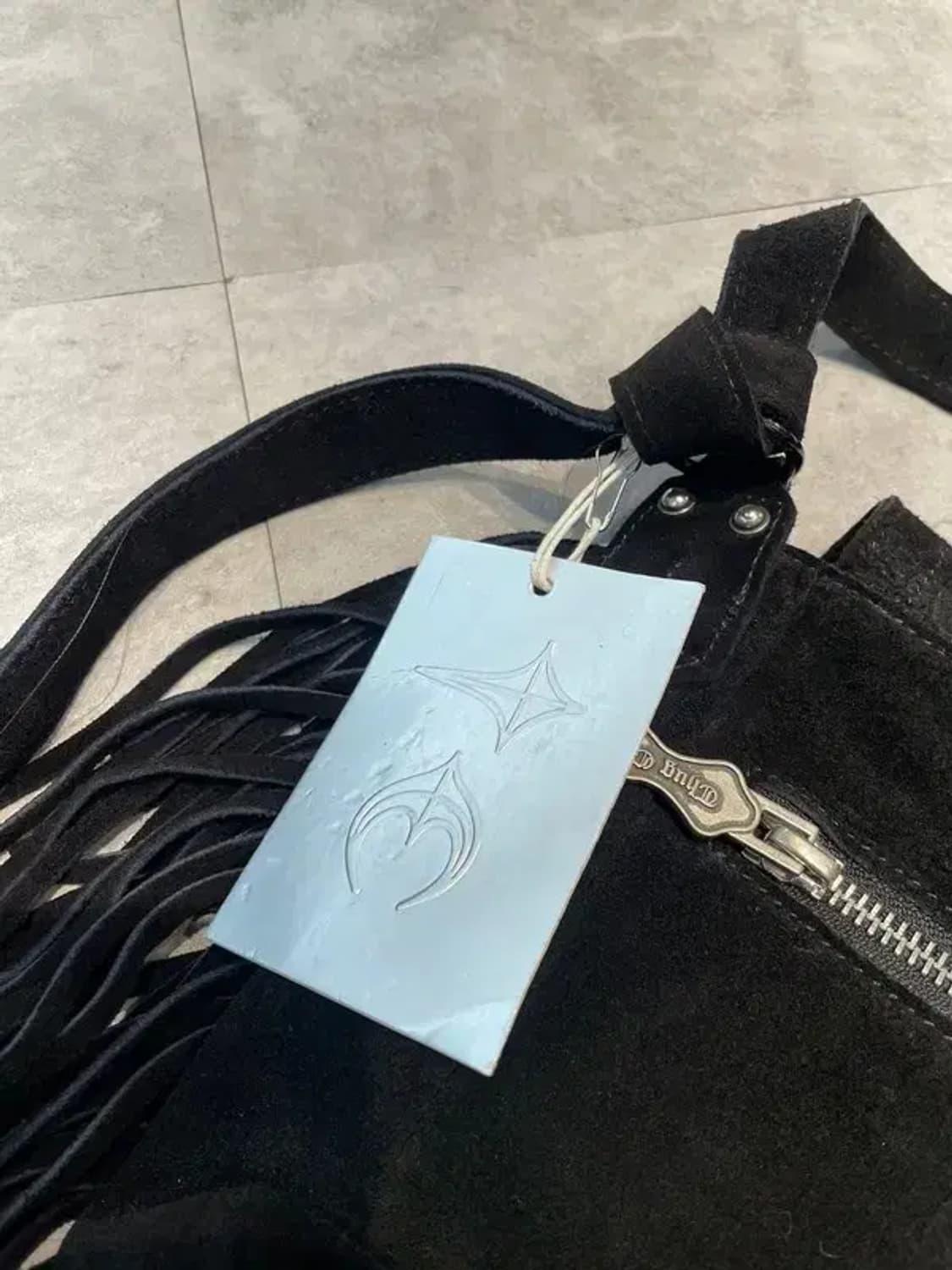 미사용 떠그클럽 카우보이 메신저 백 가방 새상품 블랙 상품이미지2