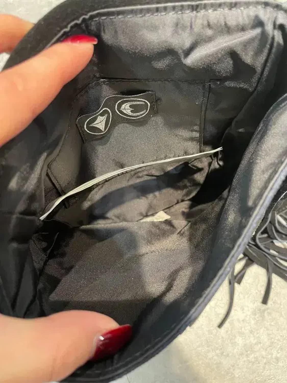 미사용 떠그클럽 카우보이 메신저 백 가방 새상품 블랙 상품이미지3