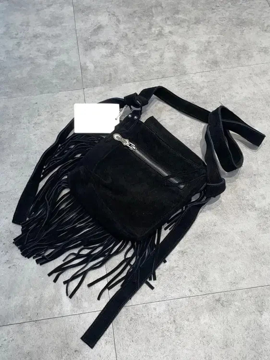 미사용 떠그클럽 카우보이 메신저 백 가방 새상품 블랙 상품이미지6