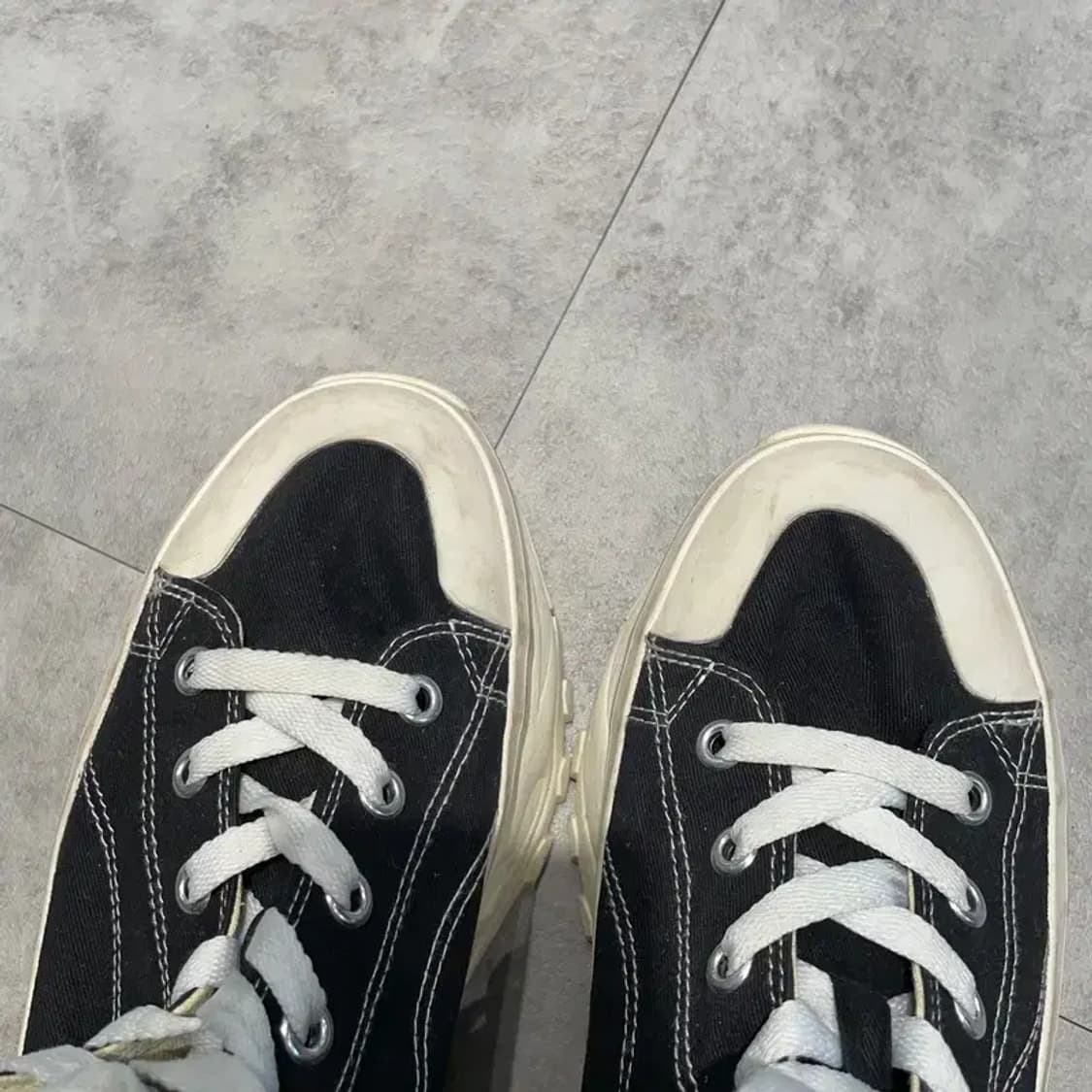 270 MLB 청키 하이 NY 블랙 캔버스 하이탑 스니커즈 상품이미지2