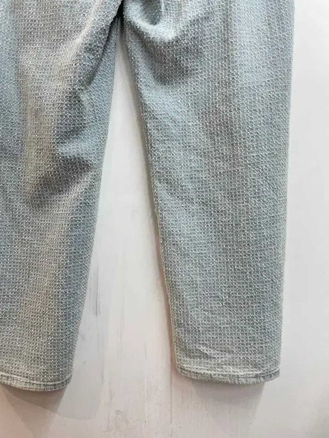 52 노이어 데미지 스트라이프 데님팬츠 상품이미지10