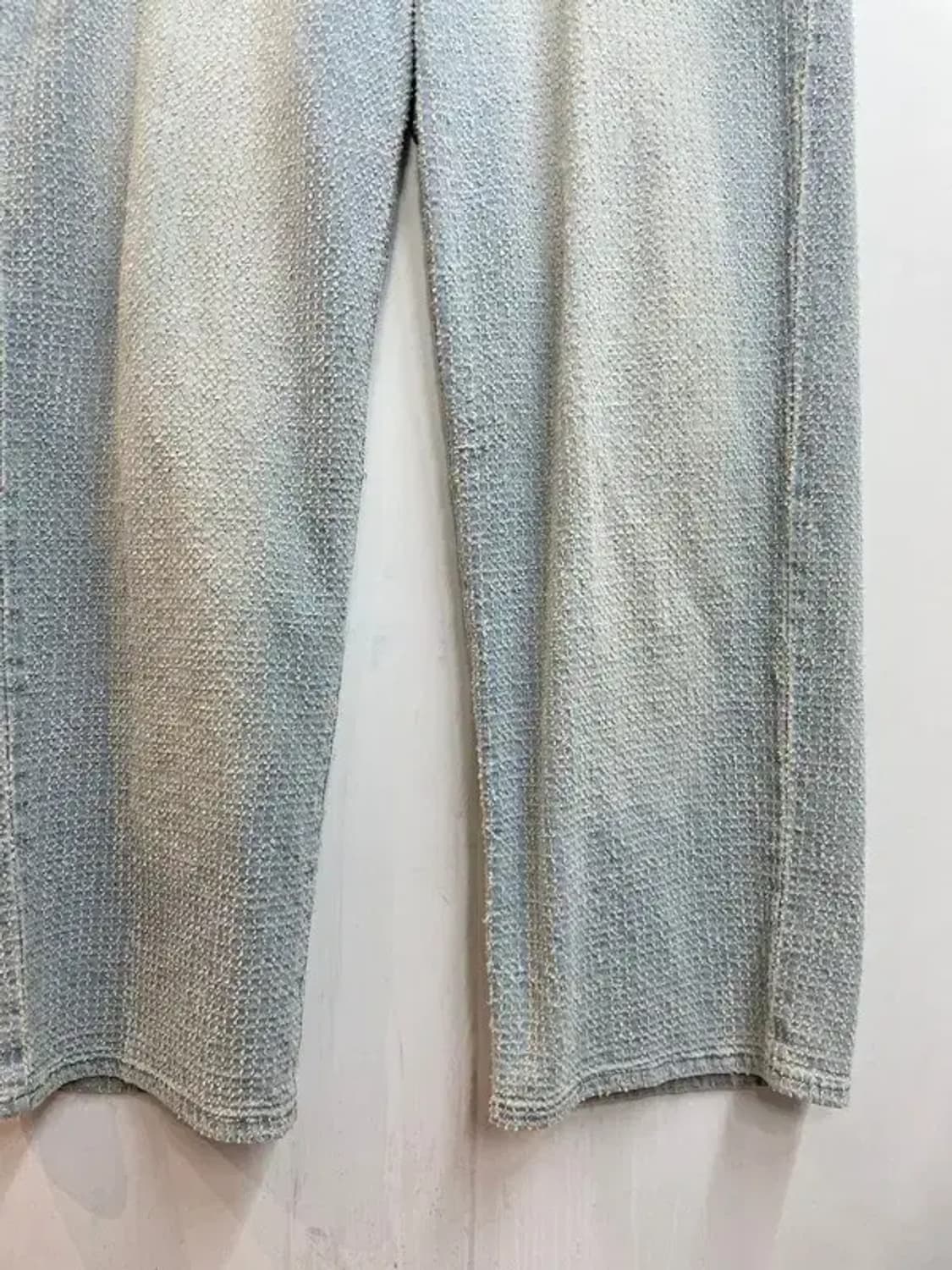 52 노이어 데미지 스트라이프 데님팬츠 상품이미지3