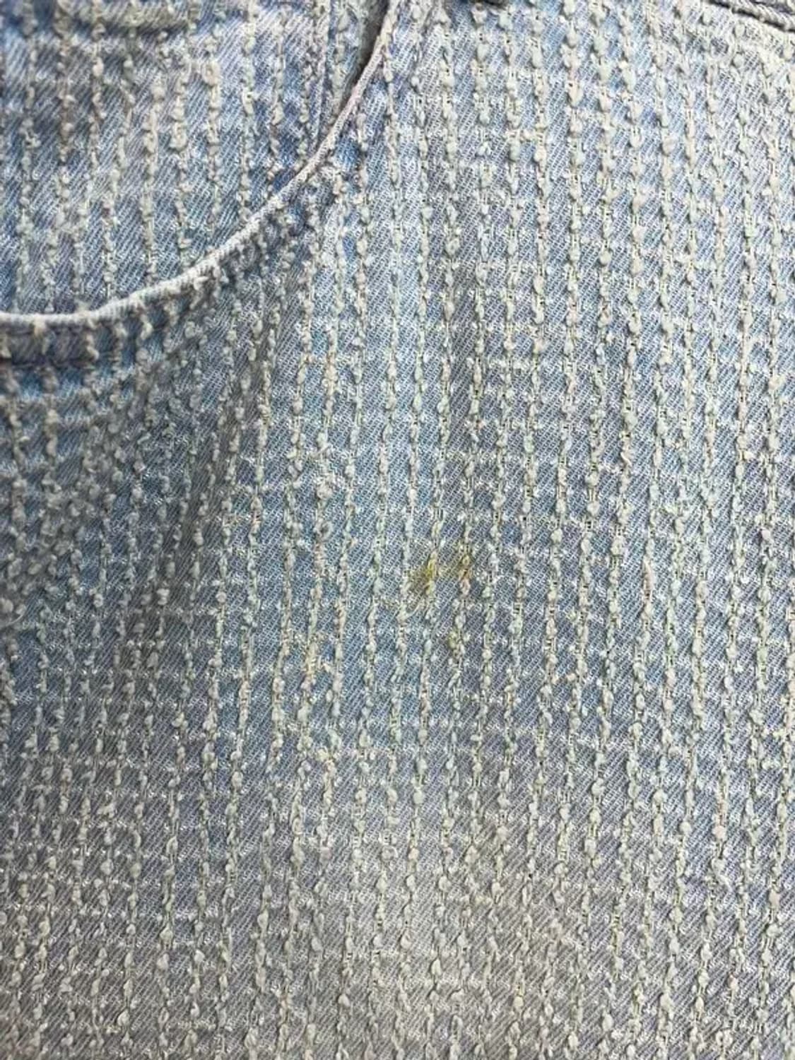 52 노이어 데미지 스트라이프 데님팬츠 상품이미지5