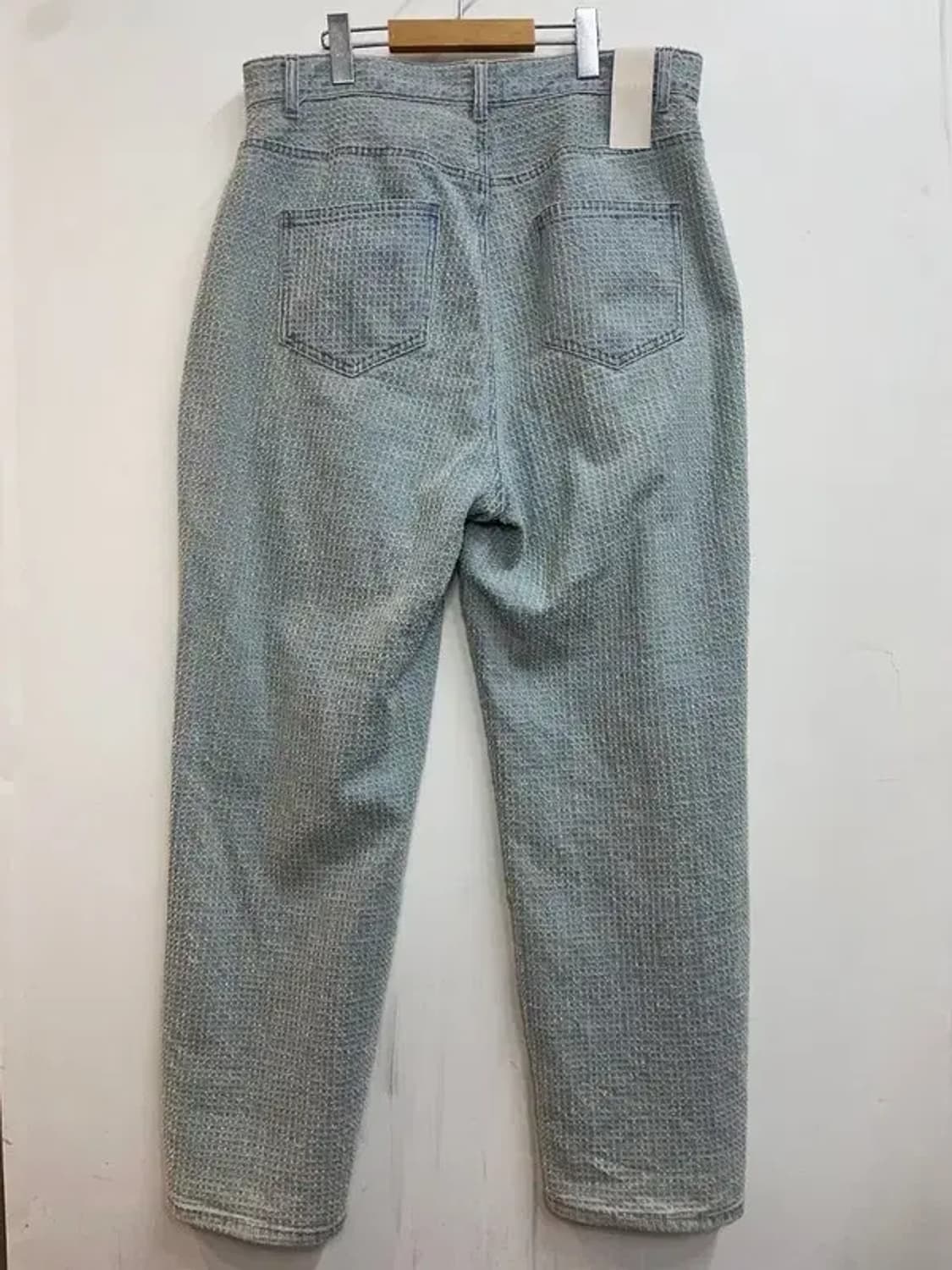 52 노이어 데미지 스트라이프 데님팬츠 상품이미지9