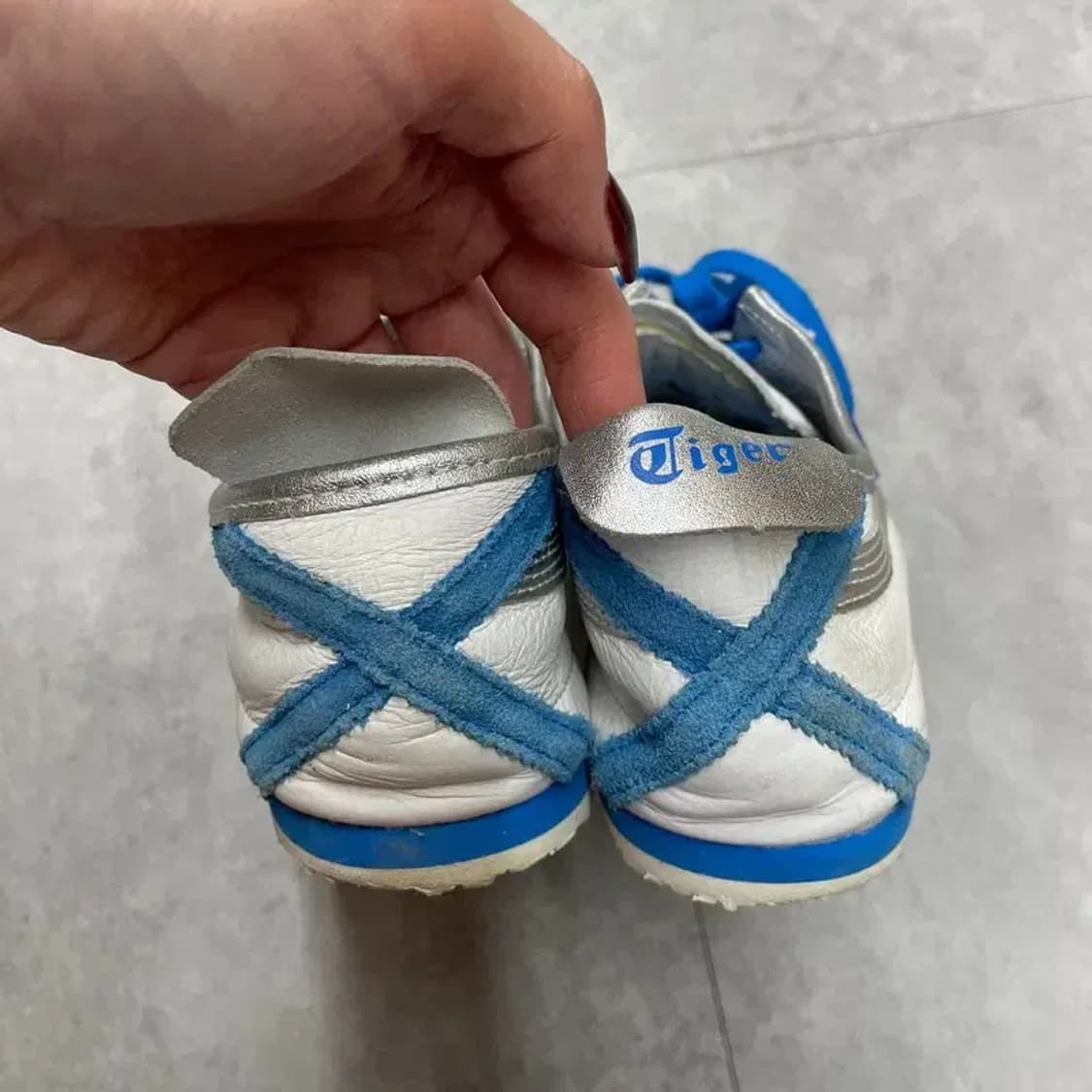 275 오니츠카 타이거 멕시코 66 화이트 퓨어 실버 스니커즈 상품이미지9