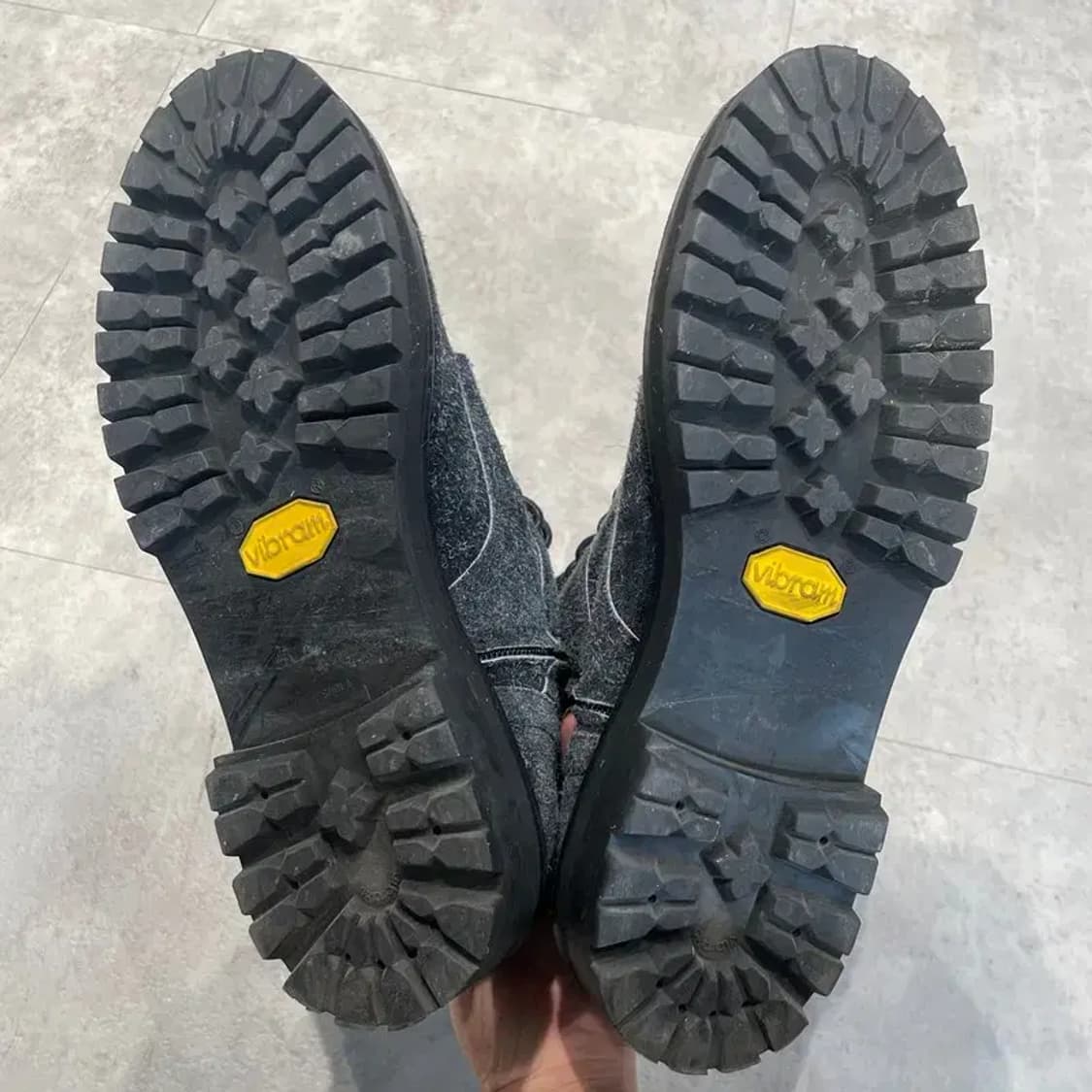 42 준지 블랙 비브람 솔 누벅 밀리터리 하이탑 부츠 새상품급 상품이미지9