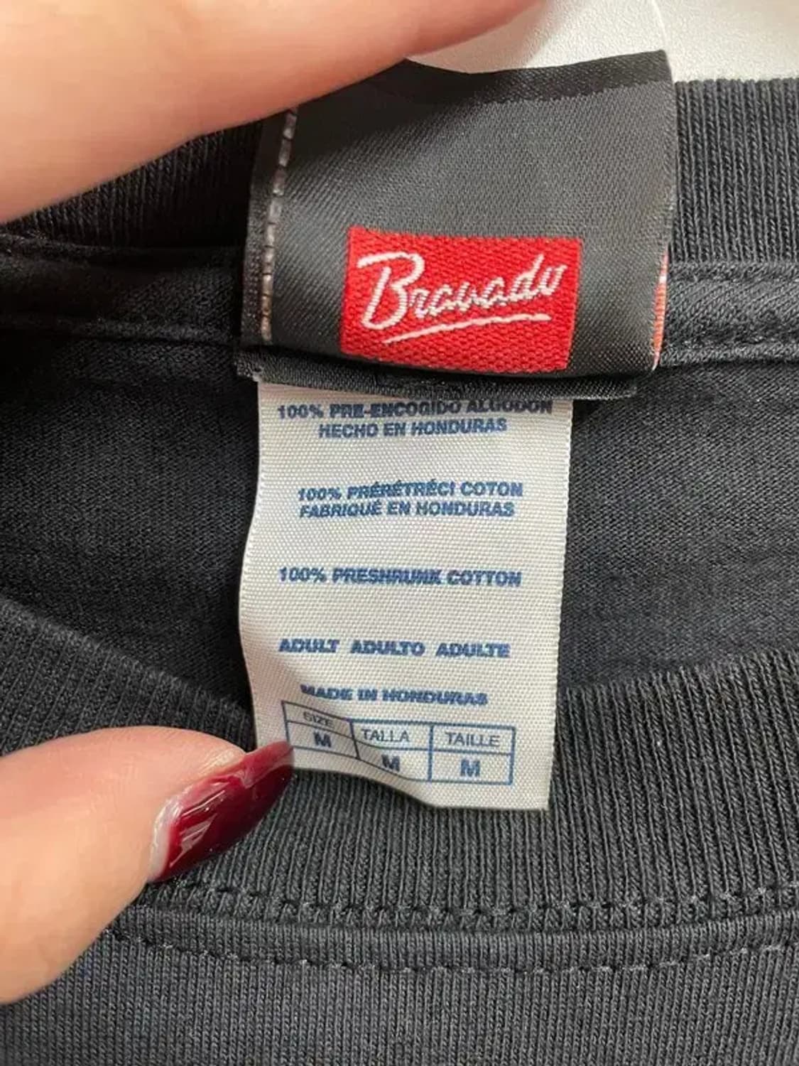 미디움 할리데이비슨 105 year 오버핏 블랙 긴팔티셔츠 상품이미지6