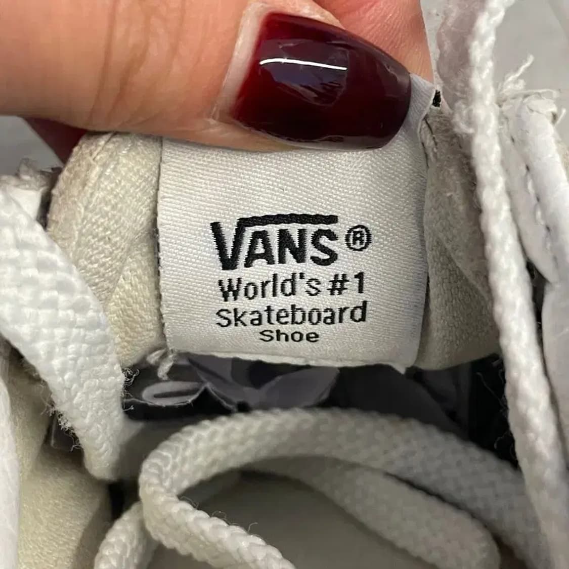 220 반스 스포츠 아이보리 스웨이드 스니커즈 상품이미지7