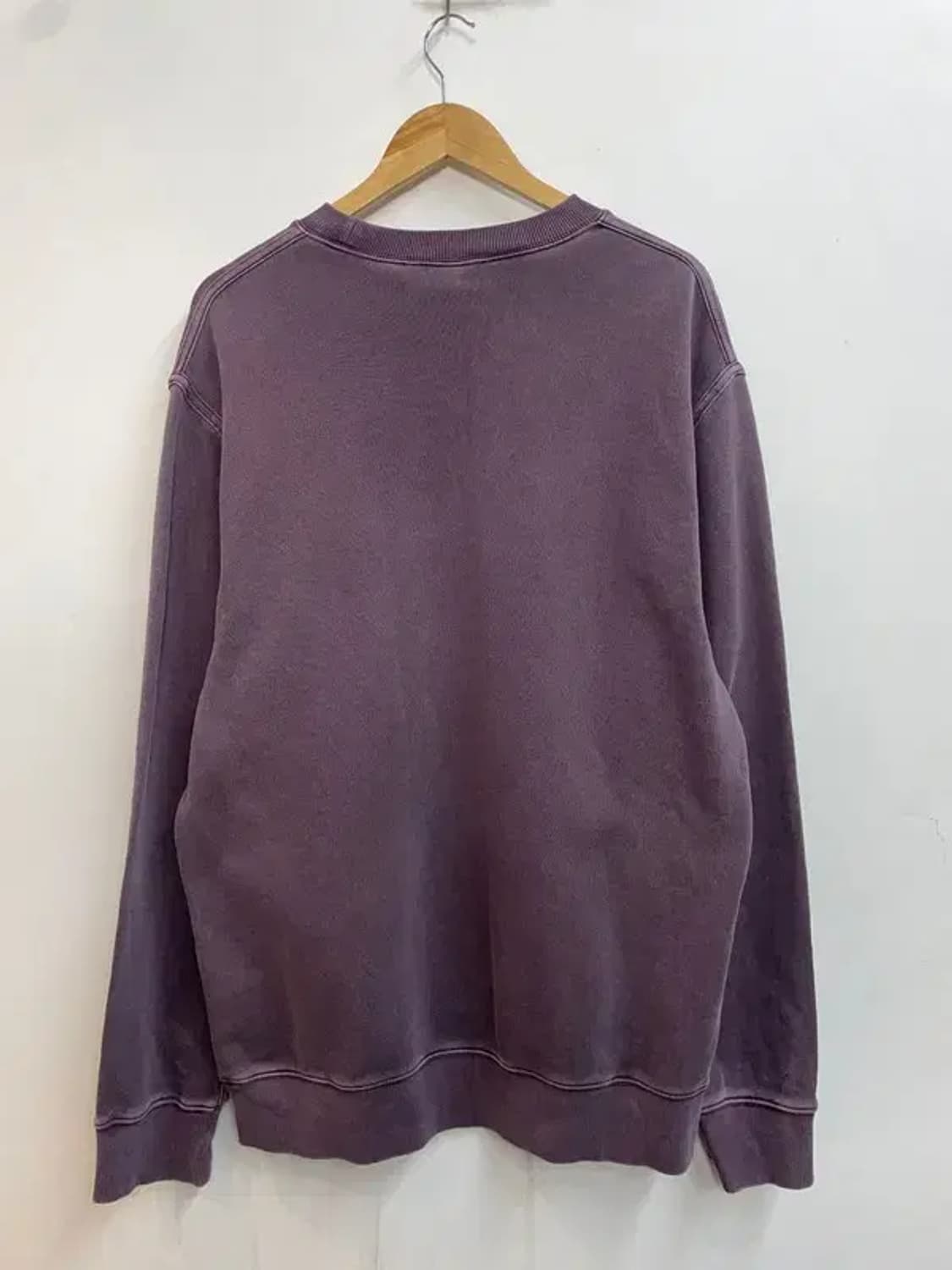 라지 칼하트 퍼플 오버핏 맨투맨 티셔츠 상품이미지8