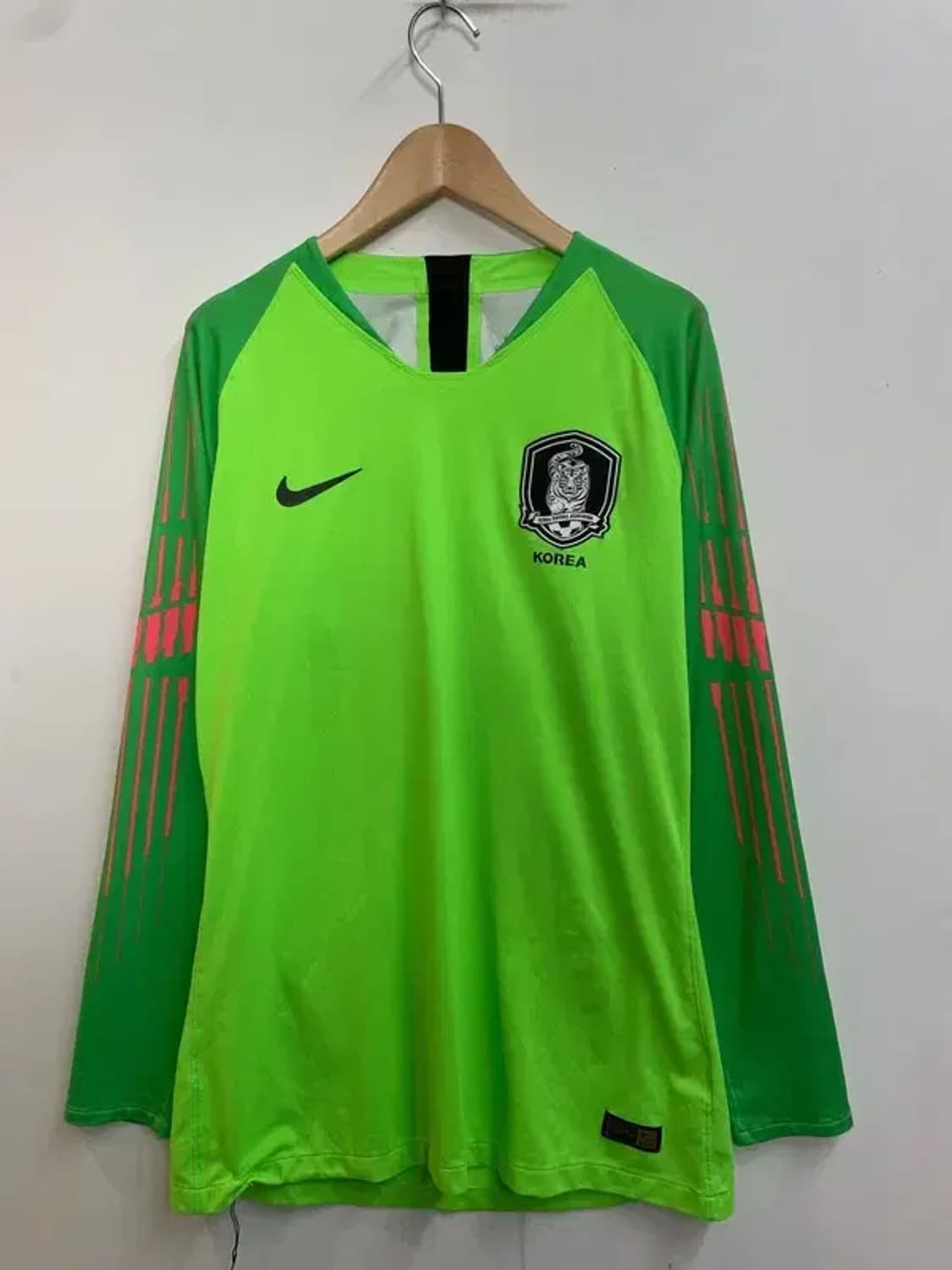 XL 나이키 국대 골키퍼 긴팔 유니폼 축구 블록코어룩 상품이미지2
